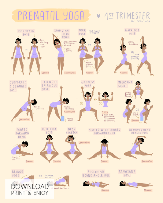 Yoga for Pregnancy Poster