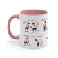 Desk Yoga Mug - Shoulders, Back, and Neck | Accent Coffee Mug, 11oz | Coffee Mug | Yoga Mug | Office Gift